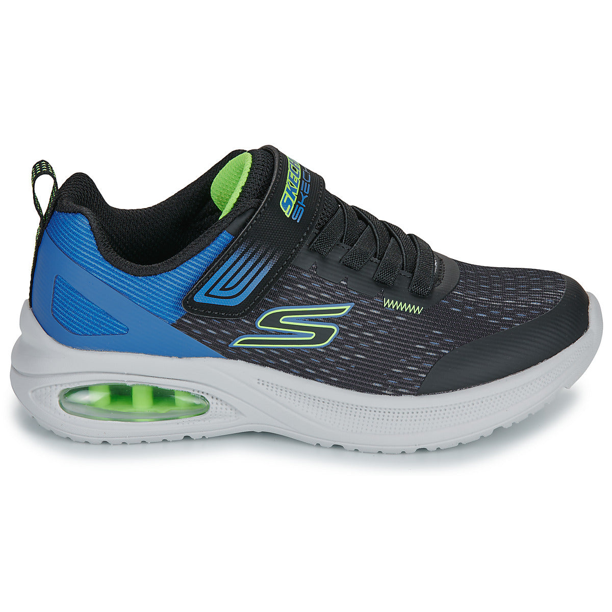 Scarpe bambini ragazzo Skechers  MICROSPEC MAX ADVANCE  Blu