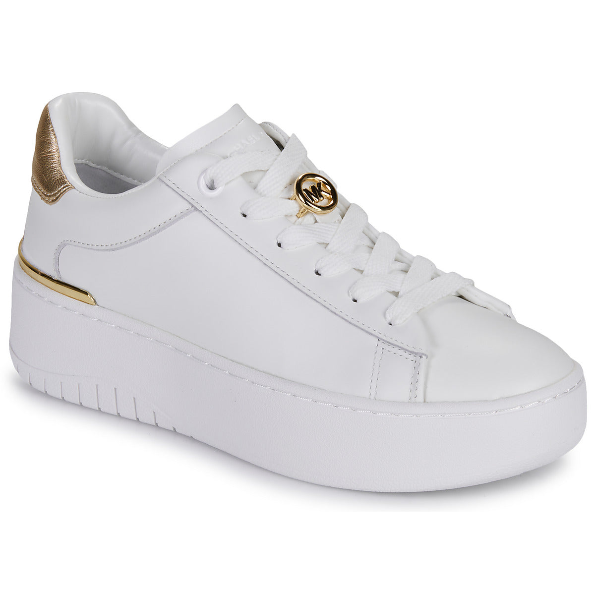 Sneakers basse Donna MICHAEL Michael Kors  DOTTIE LACE UP  Bianco
