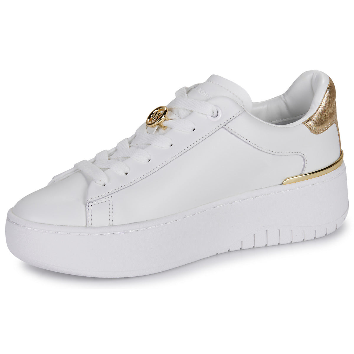 Sneakers basse Donna MICHAEL Michael Kors  DOTTIE LACE UP  Bianco