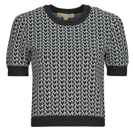 Camicetta Donna MICHAEL Michael Kors MK JACQUARD SS CREW Multicolore