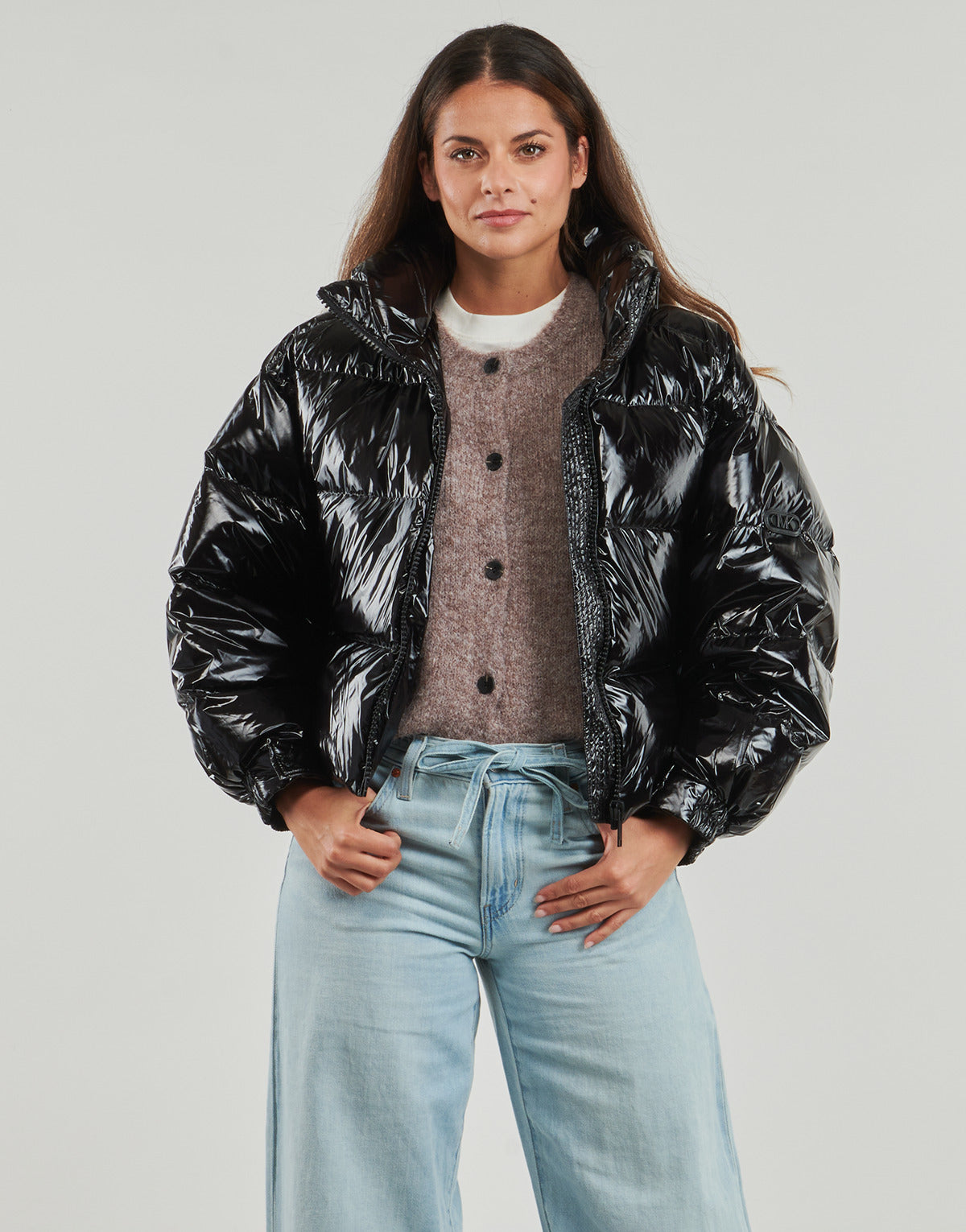 Piumino Donna MICHAEL Michael Kors  SHORT DOWN JKT  Nero