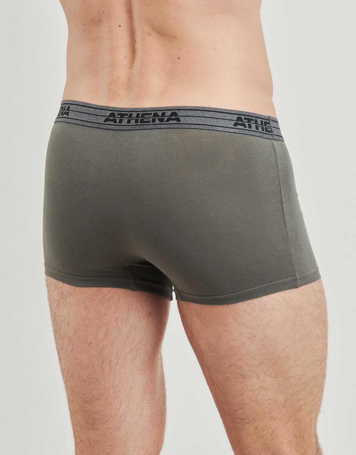 Boxer Uomo Athena  BASIC COTON Pack de 4  Nero