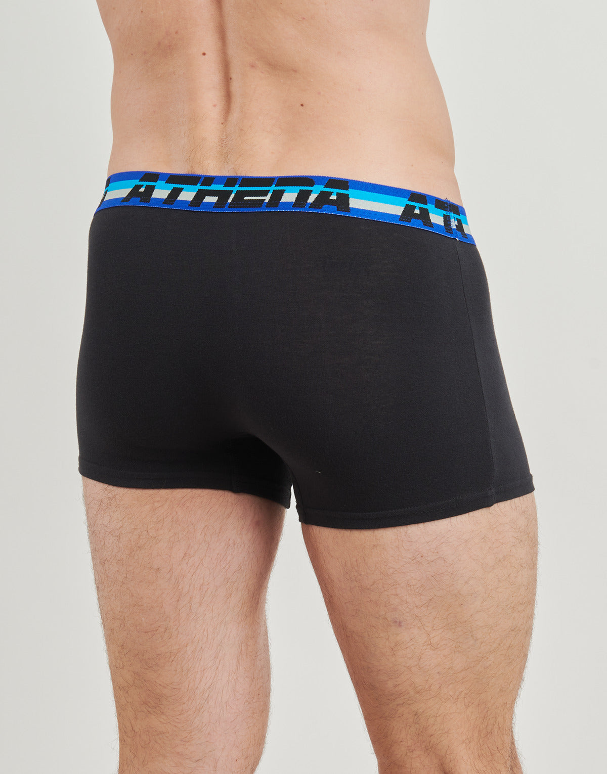 Boxer Uomo Athena  COTON 720 STRETCH  Pack de 3  Nero
