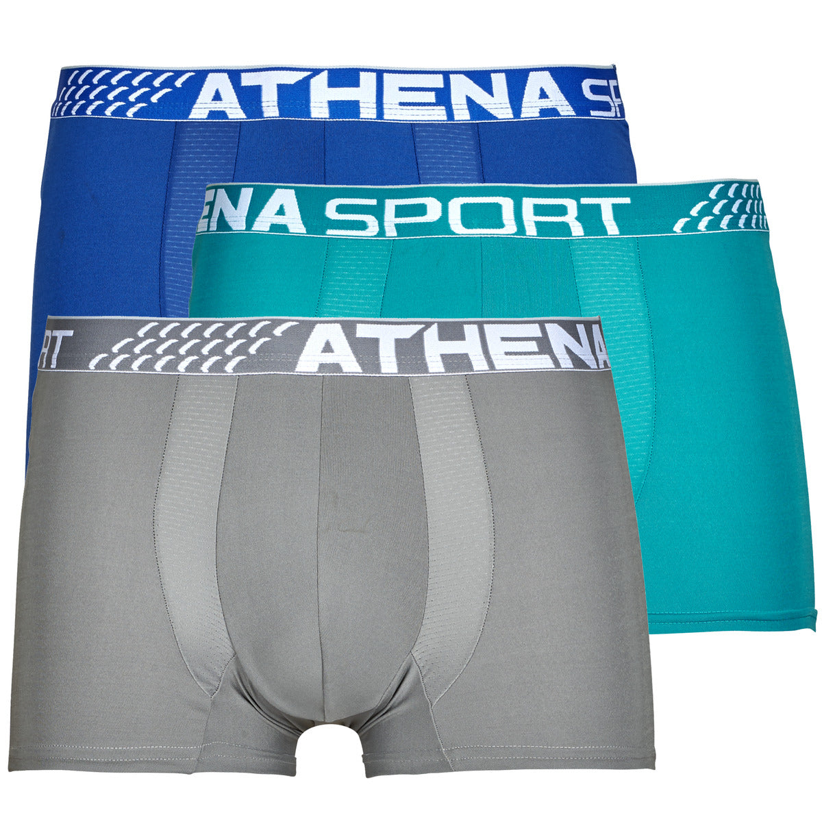 Boxer Uomo Athena FRESH Pack de 3 Blu