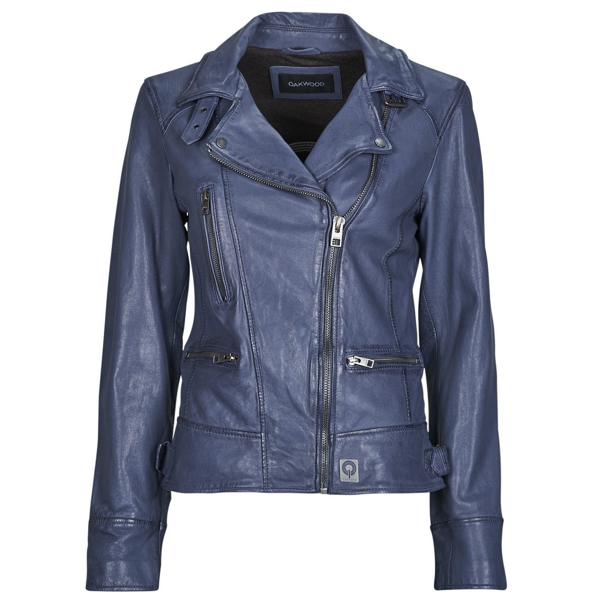 Giacca in pelle Donna Oakwood  VIDEO  Blu