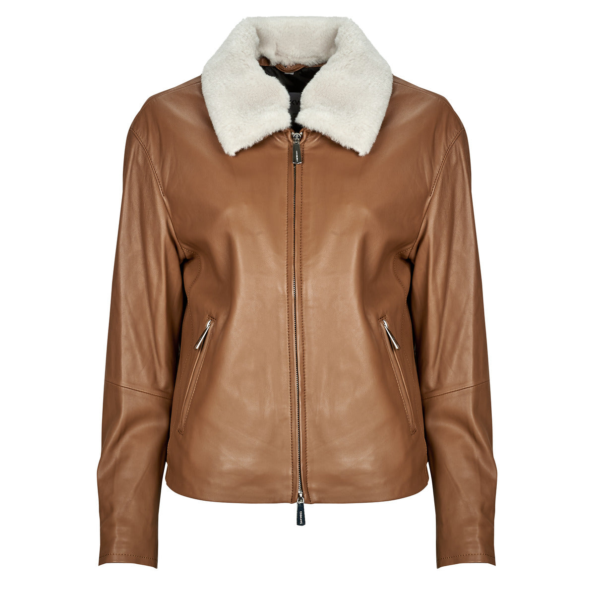 Giacca in pelle Donna Oakwood  BLUES  Marrone