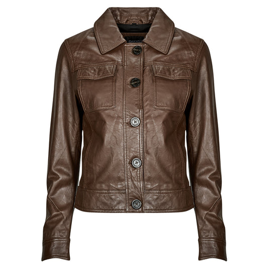 Giacca in pelle Donna Oakwood  CECILE  Marrone