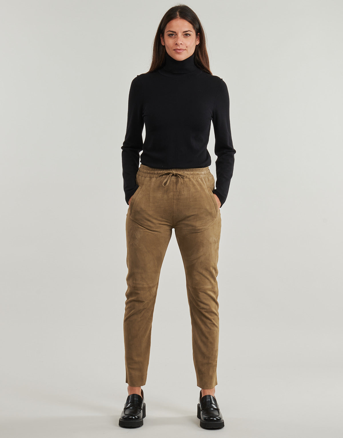 Pantaloni morbidi / Pantaloni alla zuava Donna Oakwood  GIFT  Beige