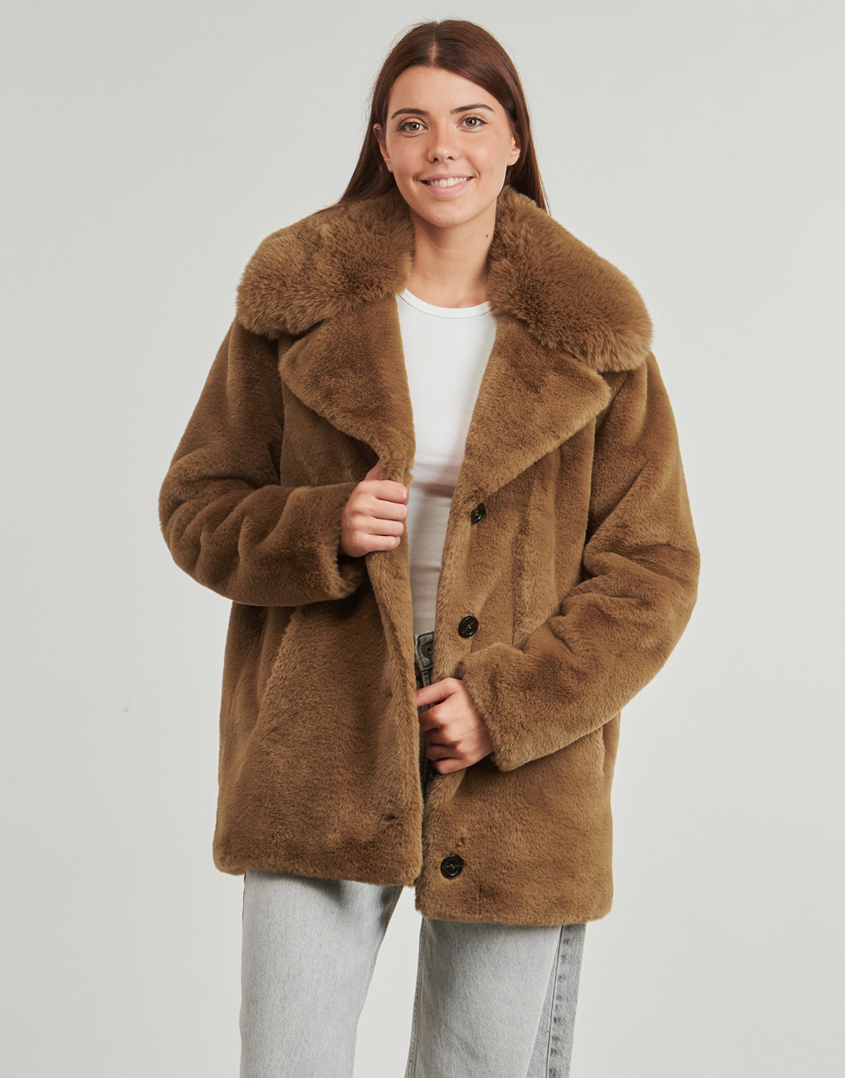 Mantella Donna Oakwood  KANDA  Marrone