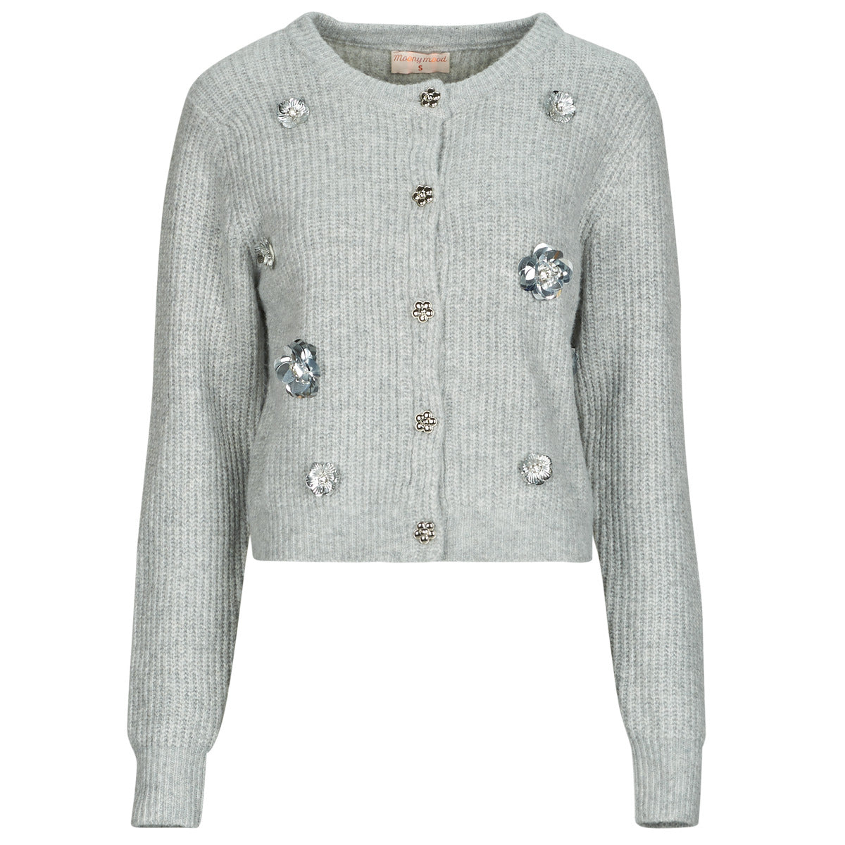 Gilet / Cardigan Donna Moony Mood ELLIA Grigio