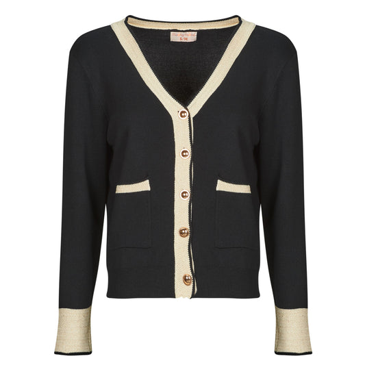 Gilet / Cardigan Donna Moony Mood TALIA Nero