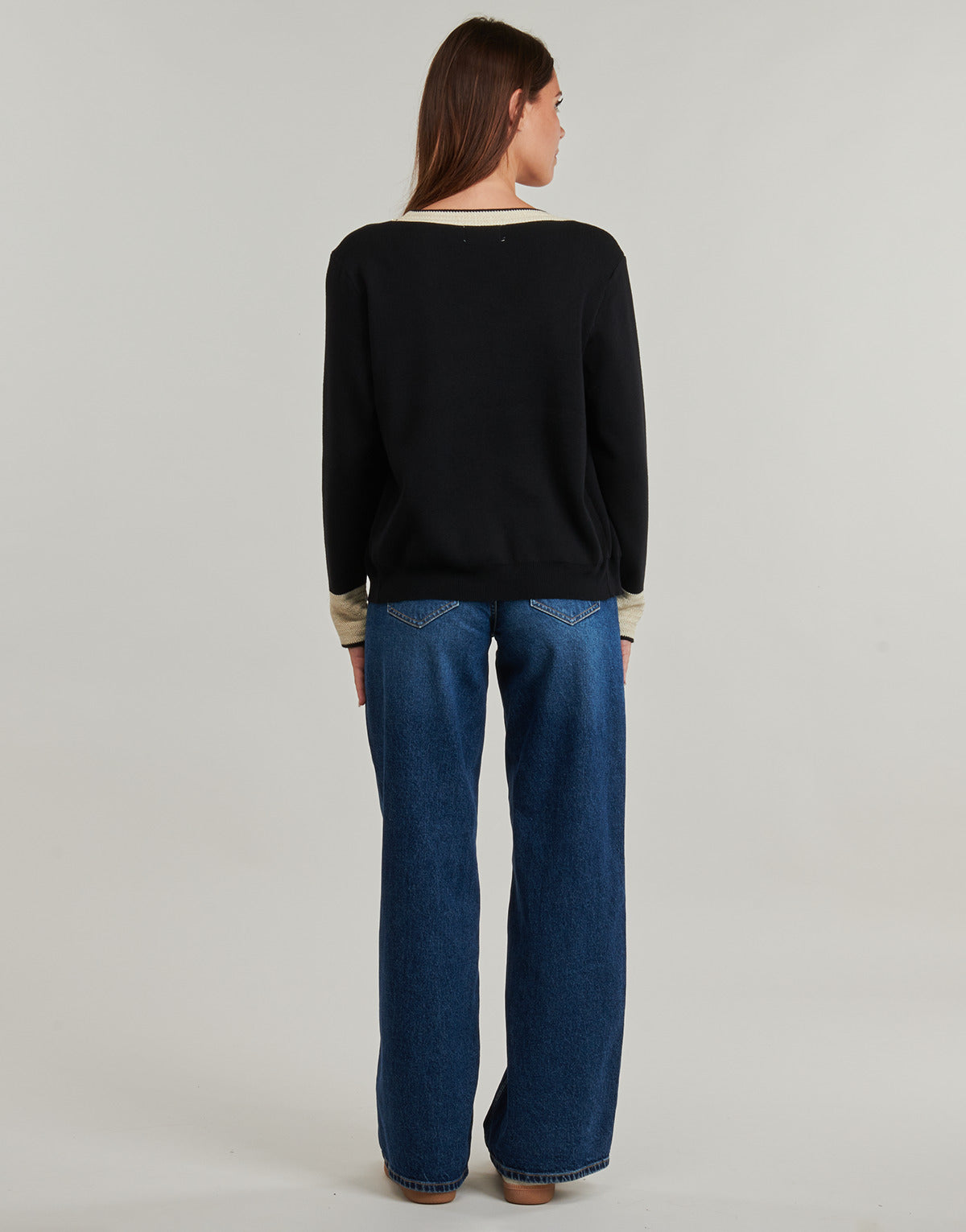 Gilet / Cardigan Donna Moony Mood  TALIA  Nero