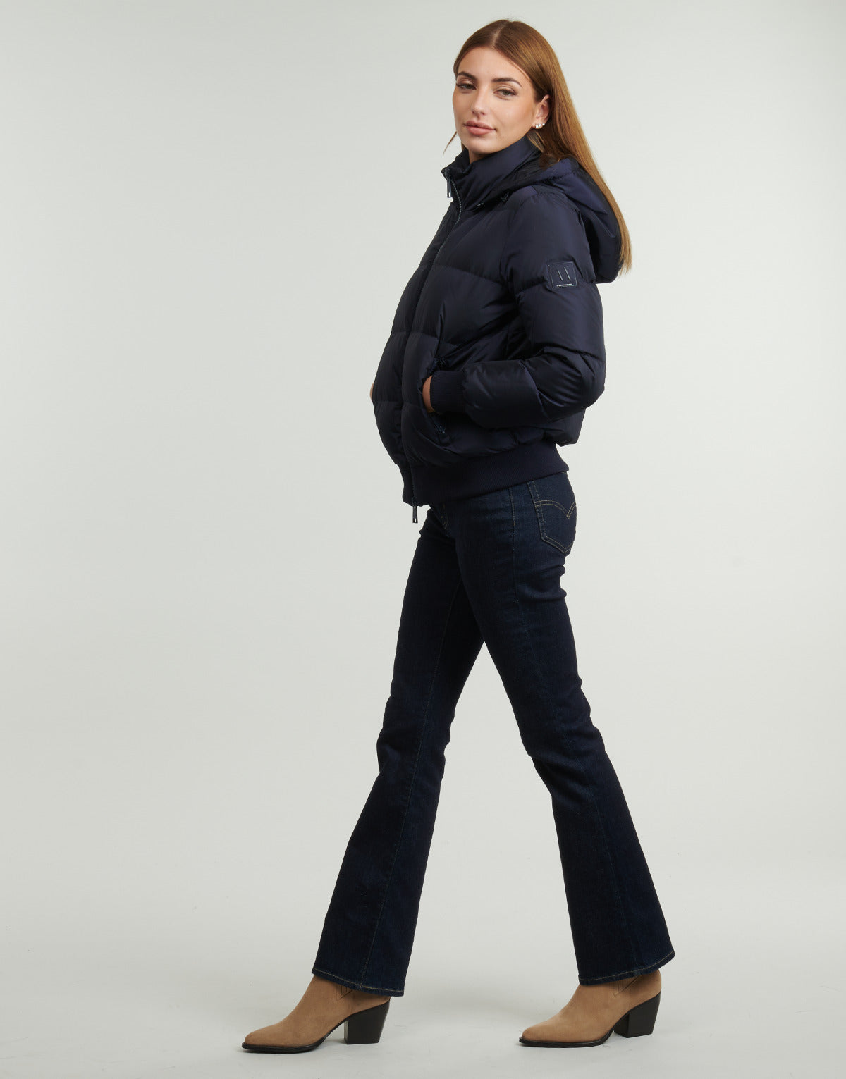 Piumino Donna Armani Exchange  DOWN JACKET  Marine