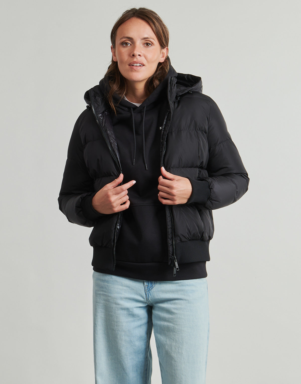 Piumino Donna Armani Exchange  DOWN JACKET  Nero
