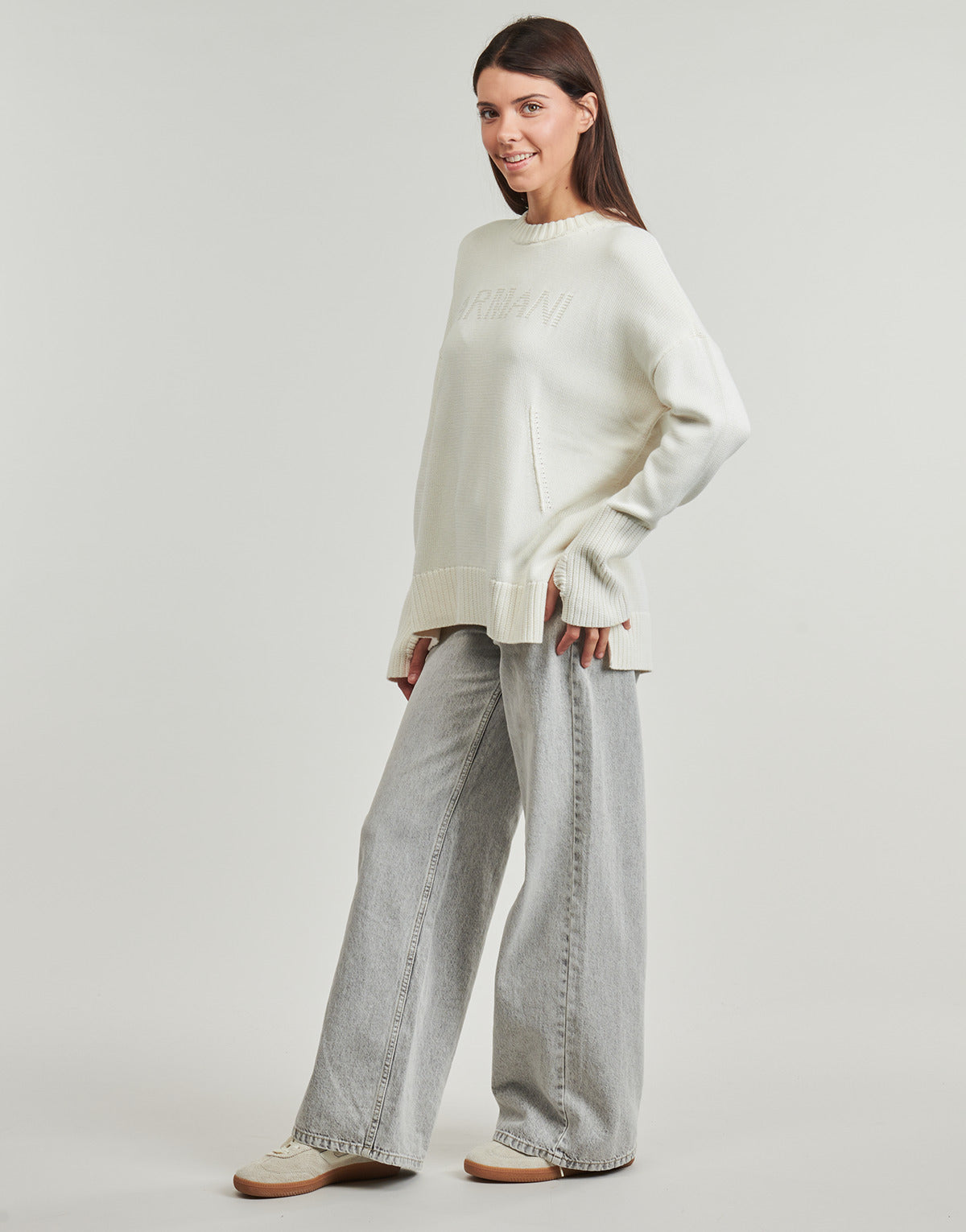 Maglione Donna Armani Exchange  PULLOVER  Beige