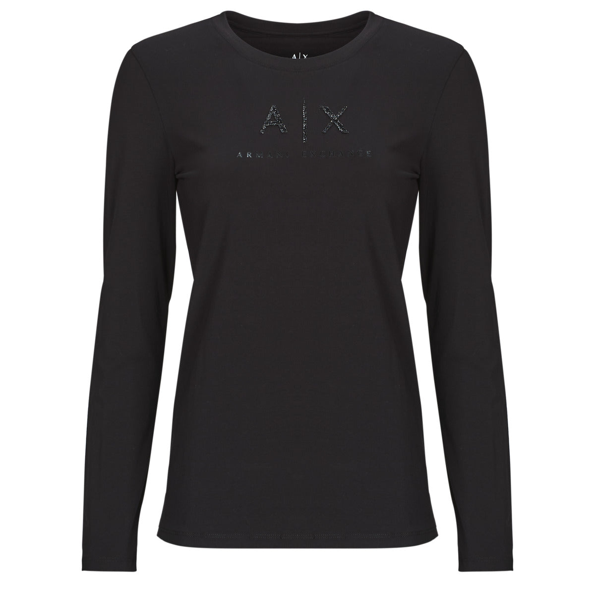 T-shirts a maniche lunghe Donna Armani Exchange  T-SHIRT - T-SHIRT  Nero