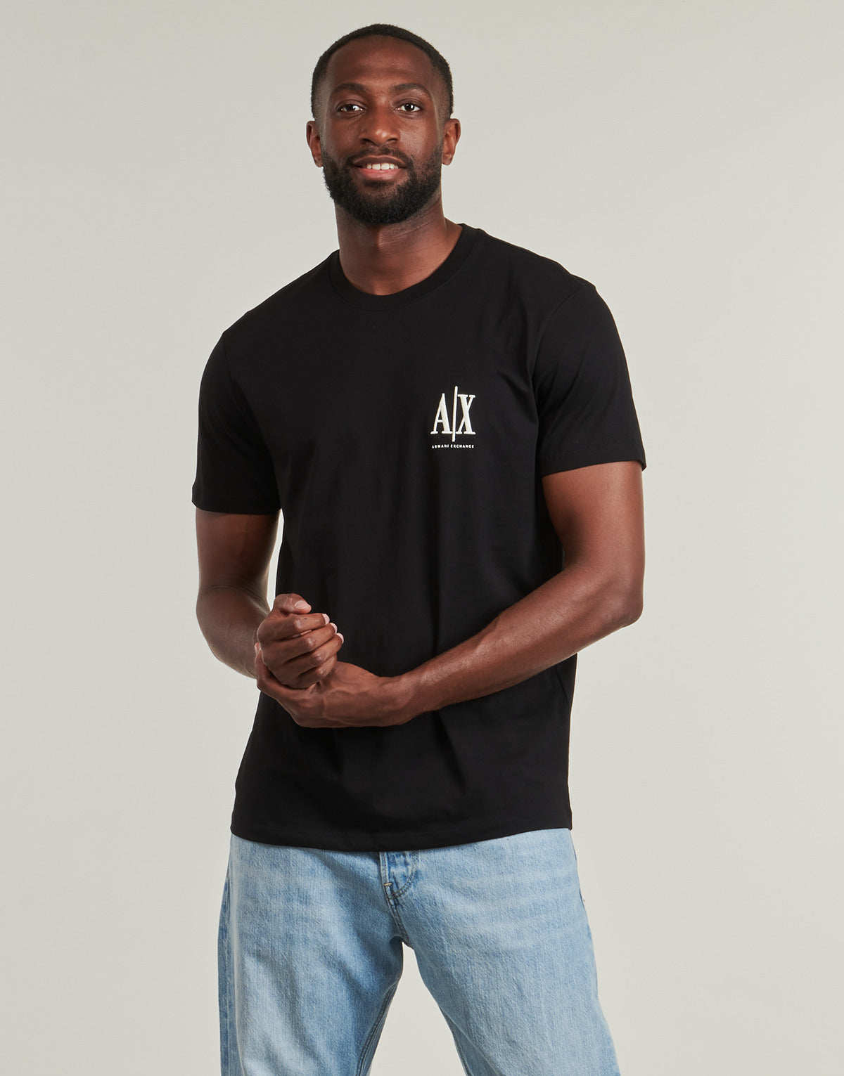 T-shirt Uomo Armani Exchange  T-SHIRT  Nero