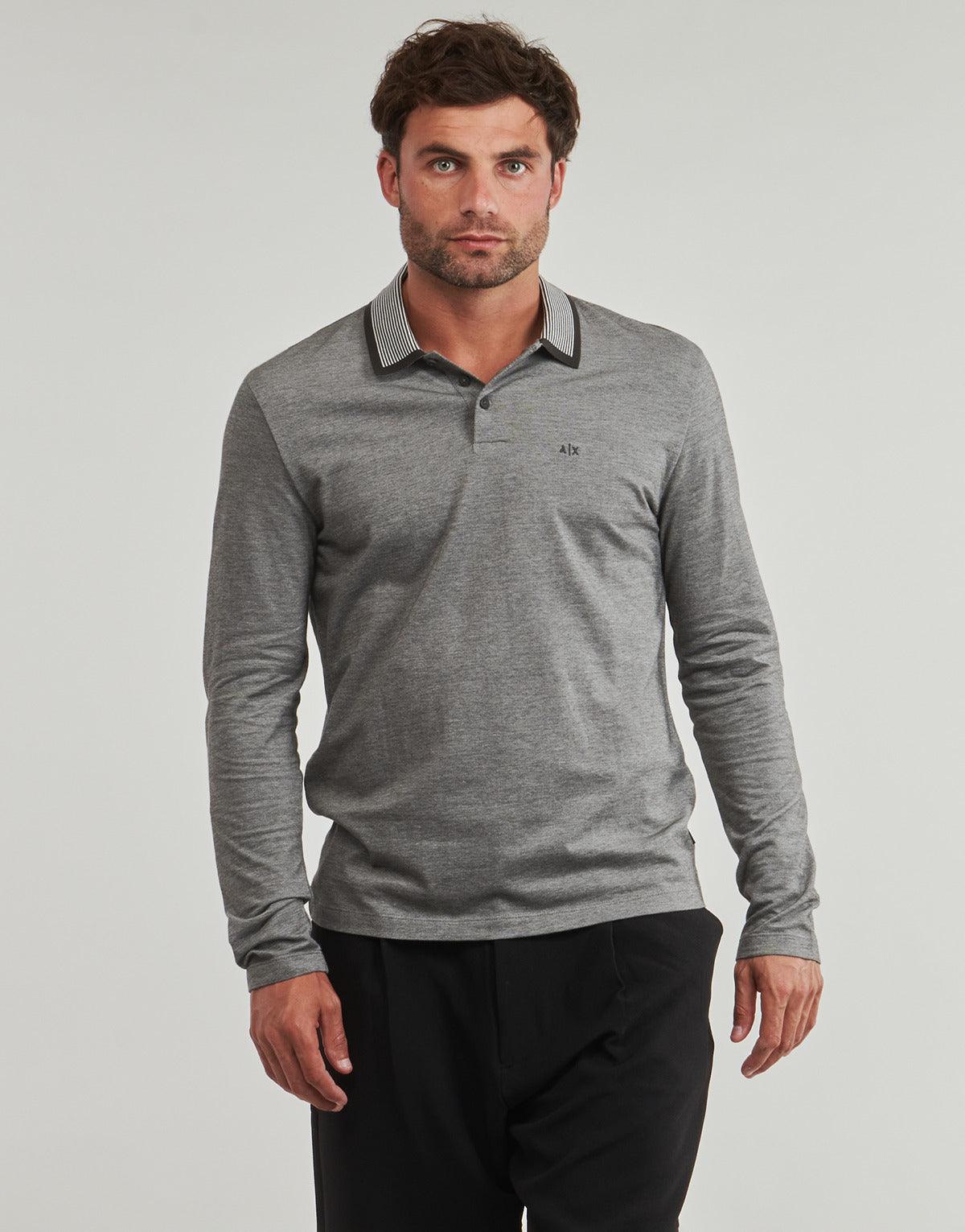 Polo maniche lunghe Uomo Armani Exchange  POLO SHIRT  Multicolore