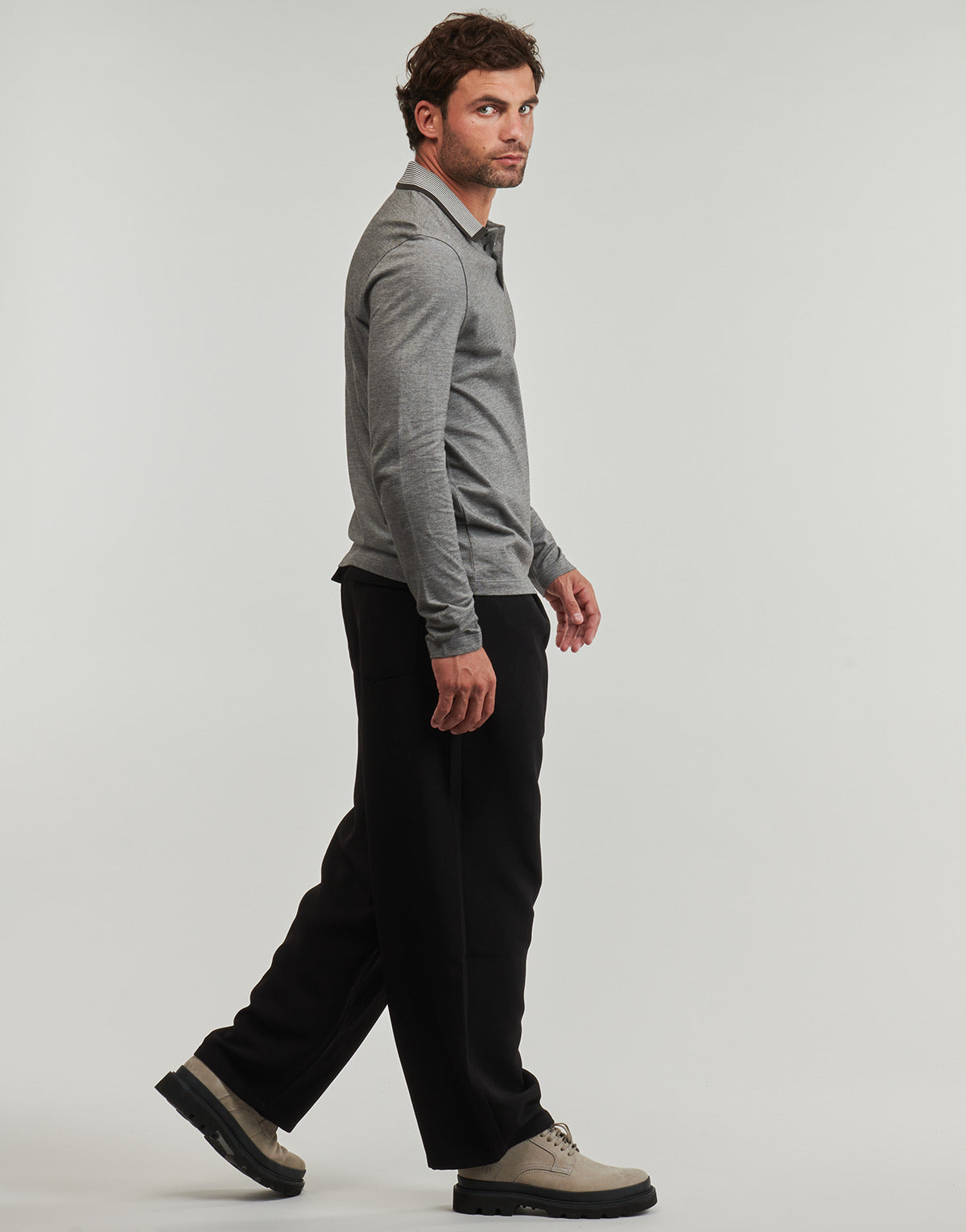 Polo maniche lunghe Uomo Armani Exchange  POLO SHIRT  Multicolore