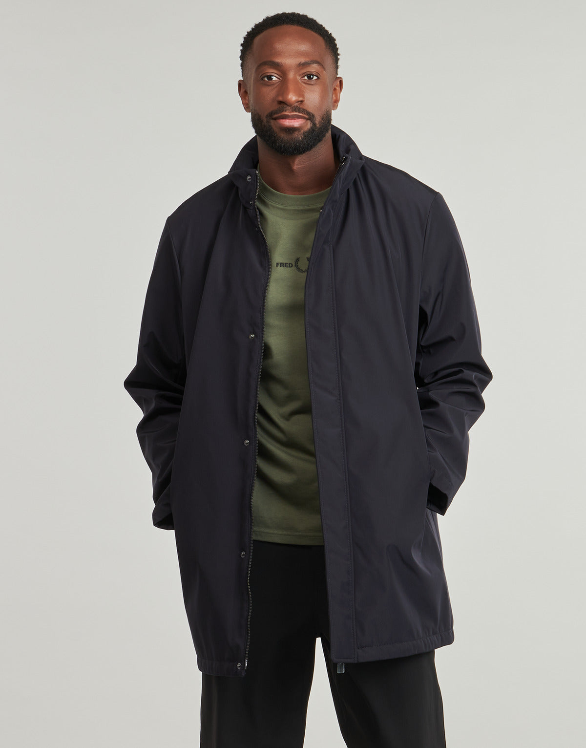 Parka Uomo Armani Exchange  TRENCH  Marine