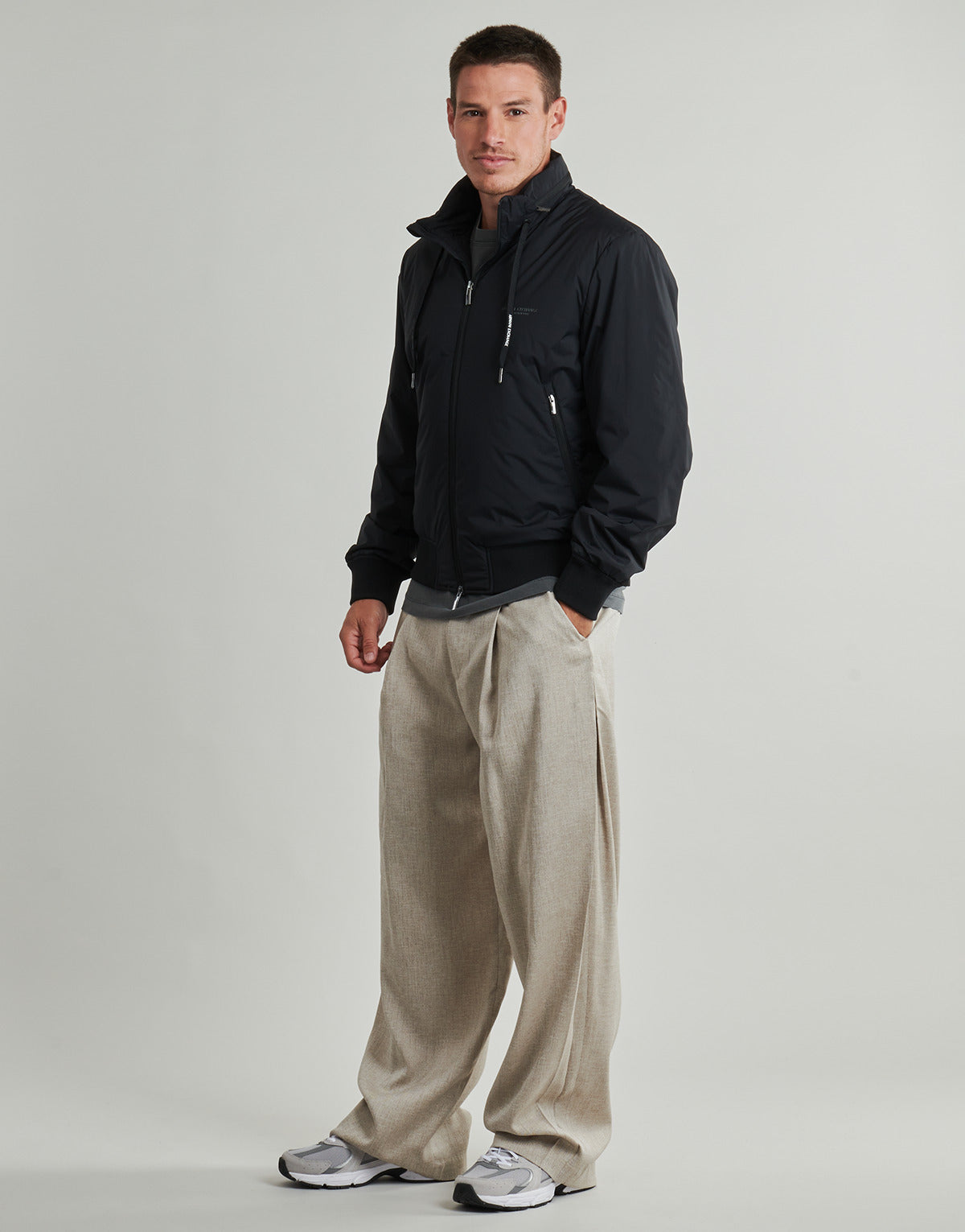 Giubbotto Uomo Armani Exchange  BLOUSON JACKET  Nero