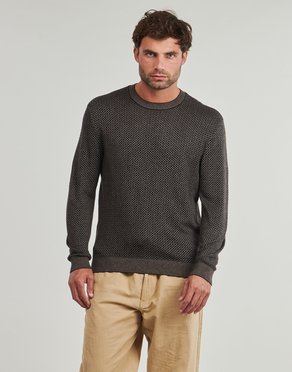 Maglione Uomo Armani Exchange  PULLOVER  Marrone