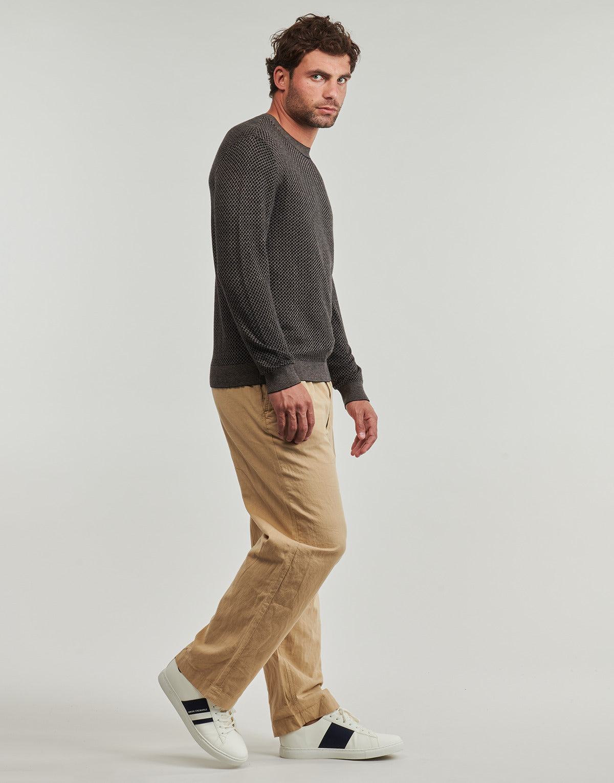 Maglione Uomo Armani Exchange  PULLOVER  Marrone