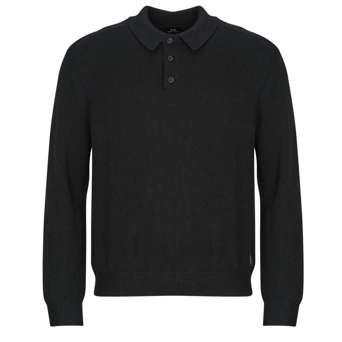 Maglione Uomo Armani Exchange  KNIT POLO  Nero