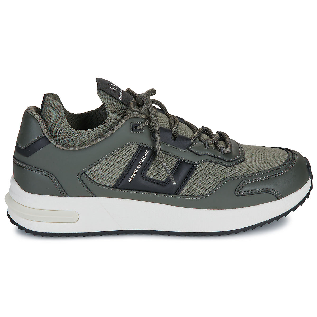 Sneakers Uomo Armani Exchange DUSSELDORF KNIT Kaki