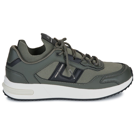 Sneakers Uomo Armani Exchange DUSSELDORF KNIT Kaki