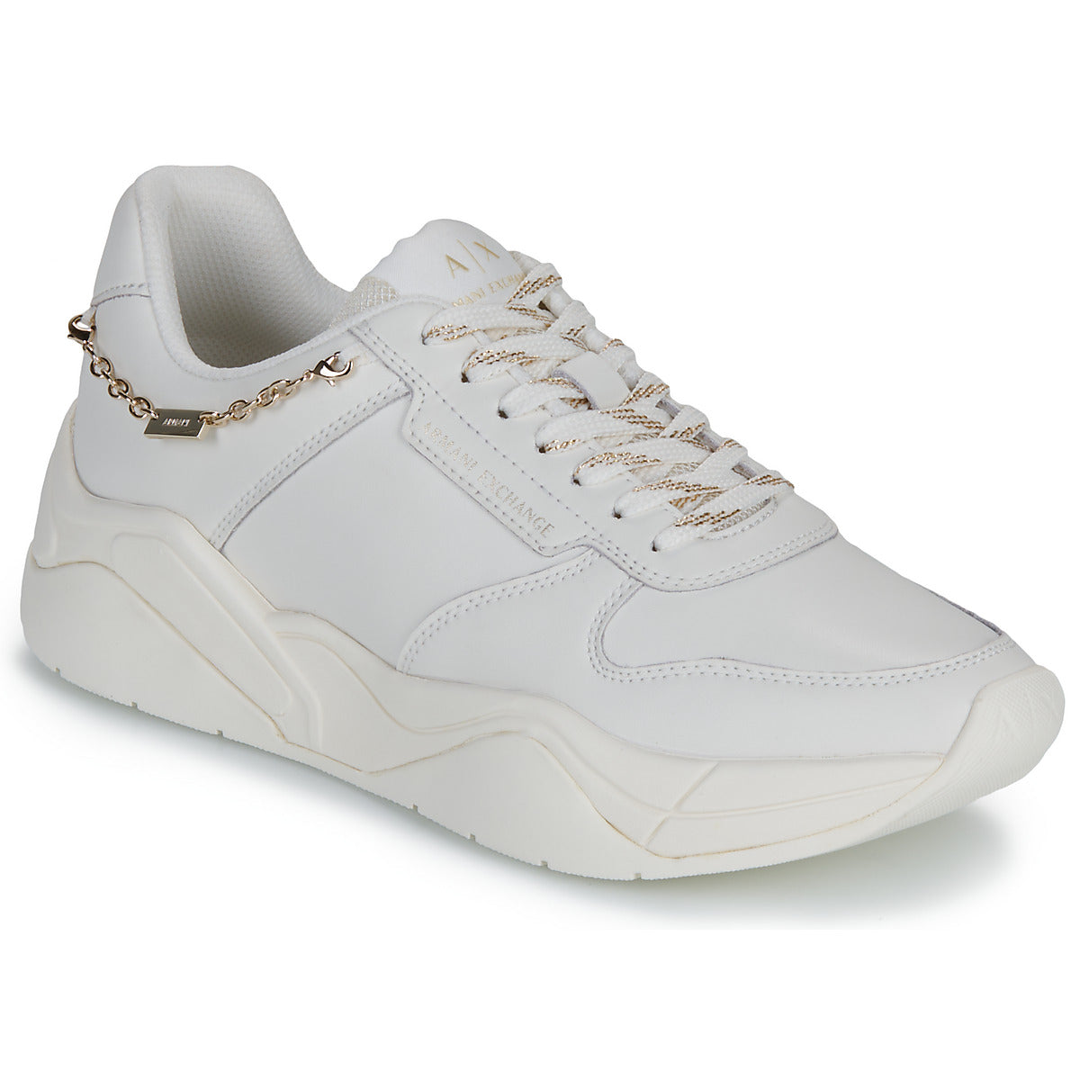 Sneakers basse Donna Armani Exchange  CHER  Bianco
