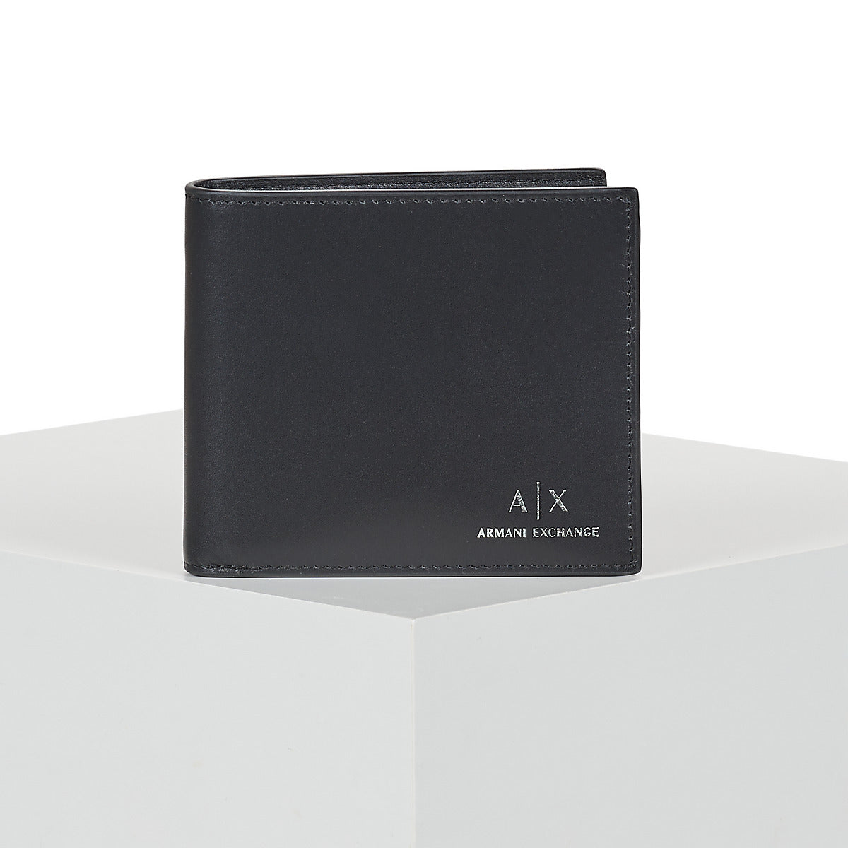 Portafoglio Uomo Armani Exchange PLAIN LEATHER GIFT SET Nero