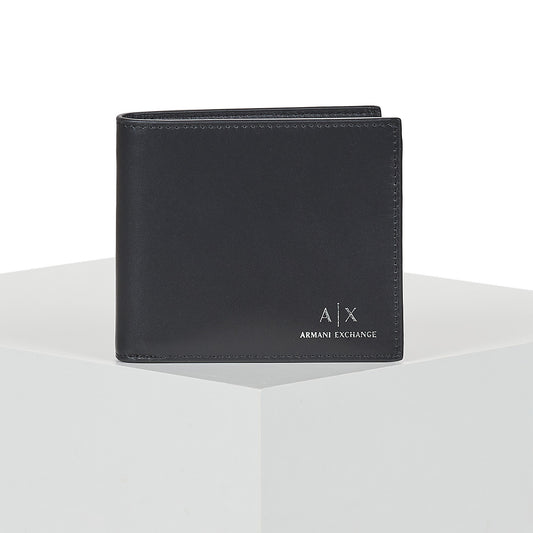 Portafoglio Uomo Armani Exchange PLAIN LEATHER GIFT SET Nero
