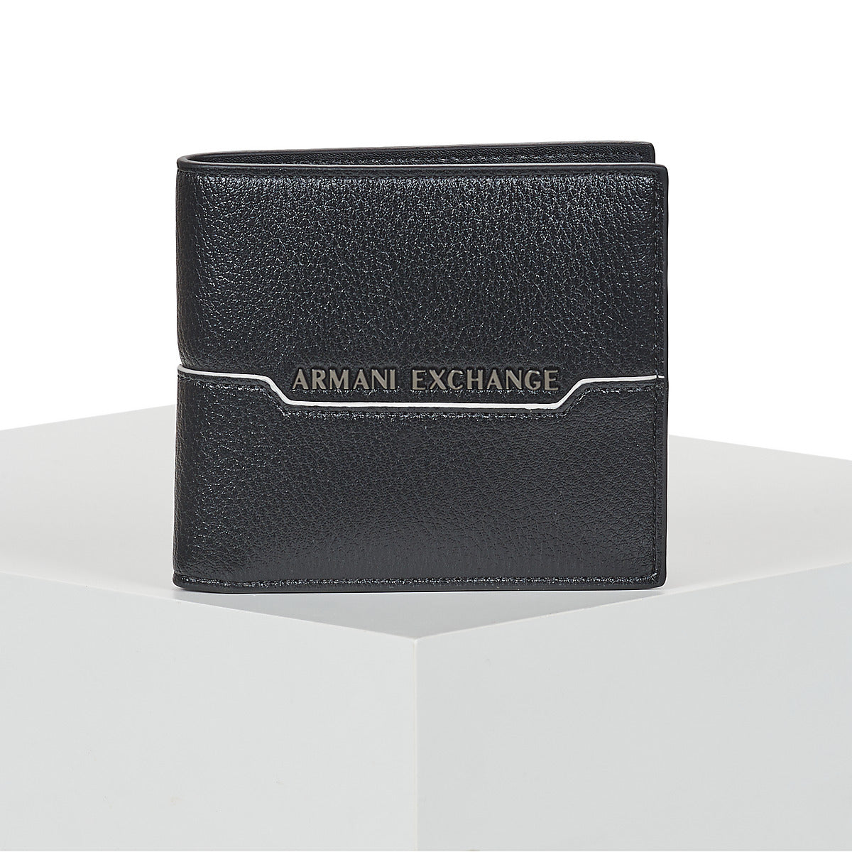 Portafoglio Uomo Armani Exchange CEDRIC BIFOLD COIN POCKET Nero