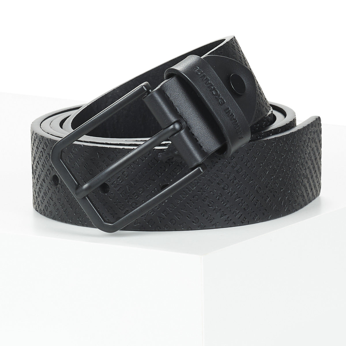 Cintura Uomo Armani Exchange  XM001738 ADJUSTABLE  Nero