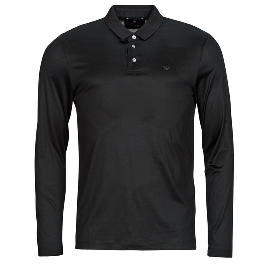 Polo maniche lunghe Uomo Emporio Armani POLO SHIRT Nero