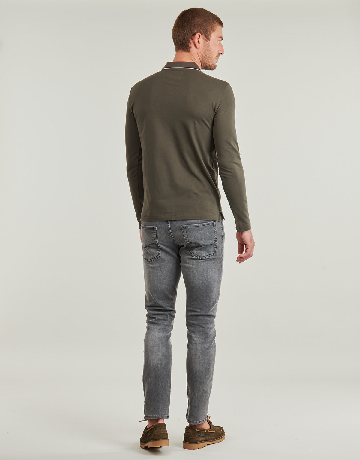 Polo maniche lunghe Uomo Emporio Armani  POLO SHIRT  Kaki