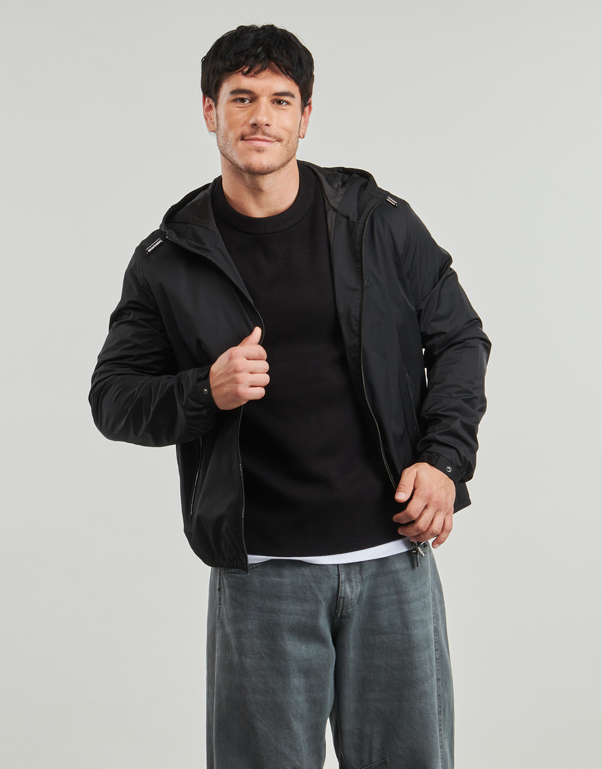 Giubbotto Uomo Emporio Armani  BLOUSON JACKET  Nero