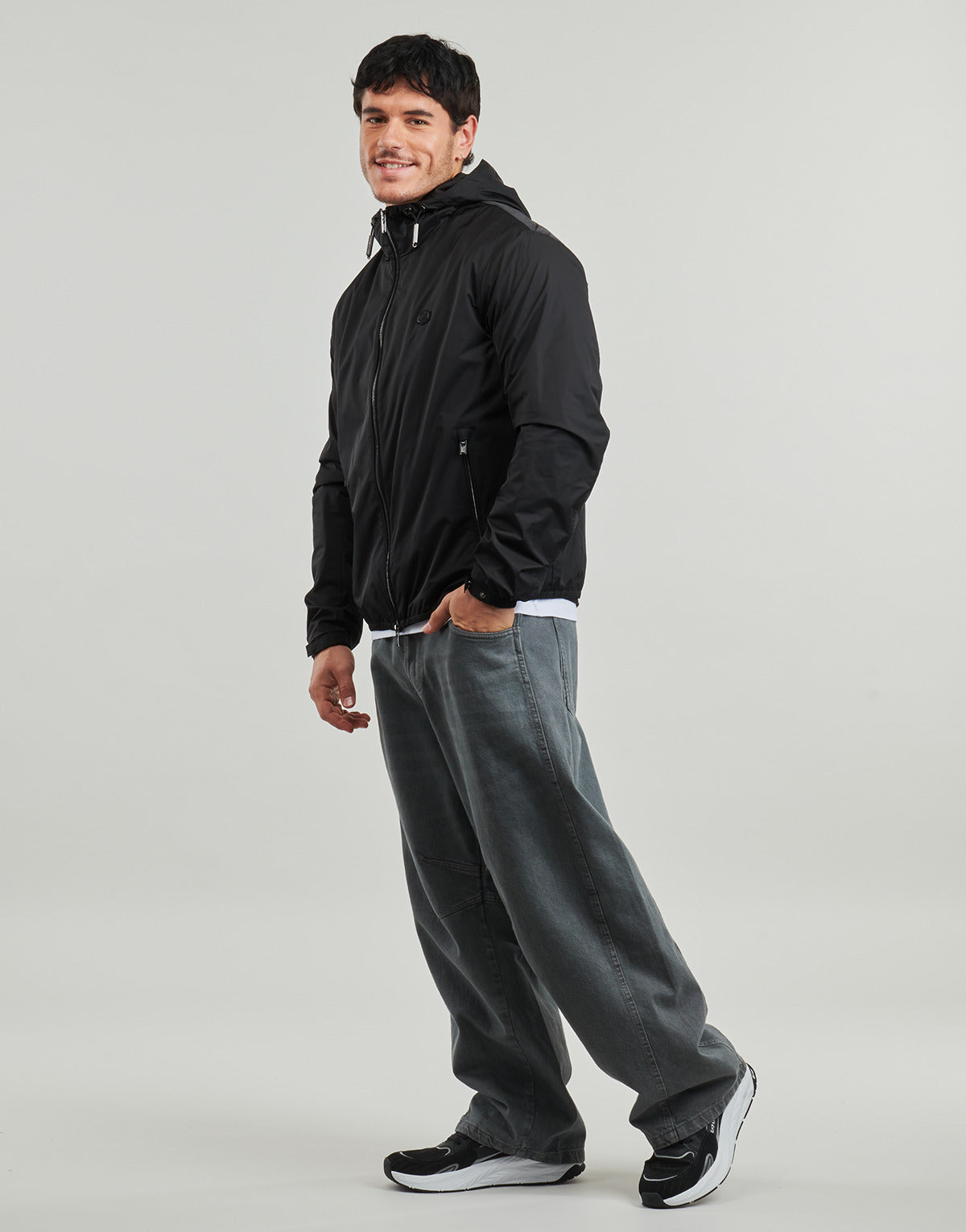 Giubbotto Uomo Emporio Armani  BLOUSON JACKET  Nero