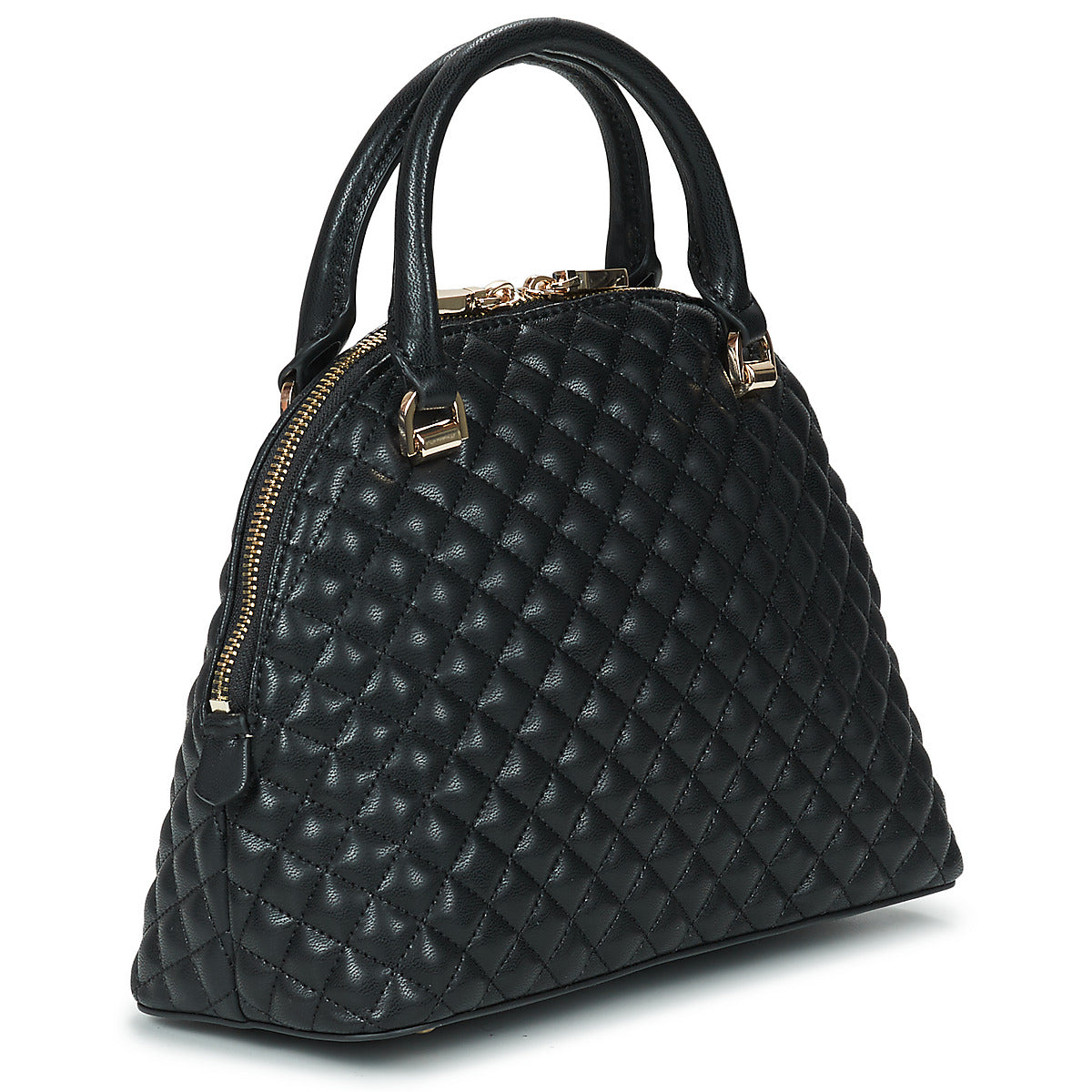 Borsette Donna Guess EVERLEE DOME SATCHEL Nero