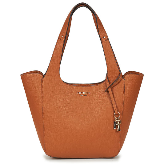 Borsa Shopping Donna Guess CALISTA TOTE Marrone