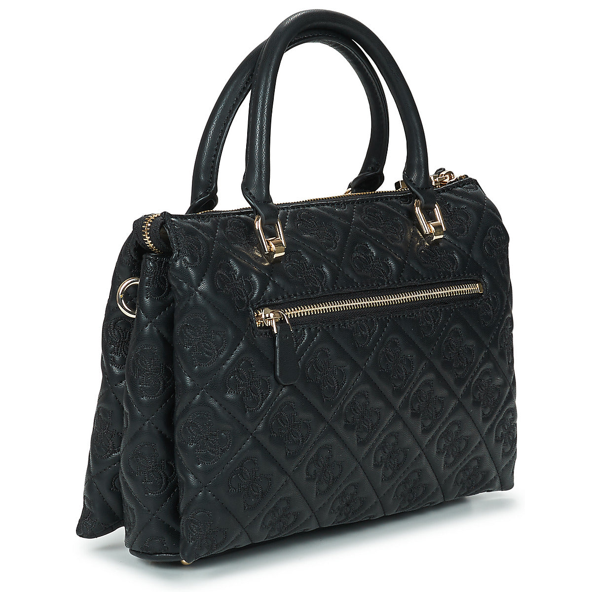 Borsette Donna Guess  ADELASIA MULTI COMP SATCHEL  Nero