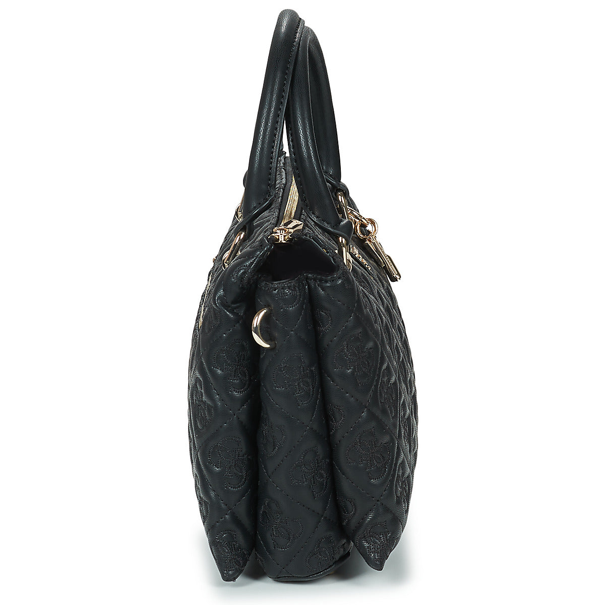 Borsette Donna Guess  ADELASIA MULTI COMP SATCHEL  Nero