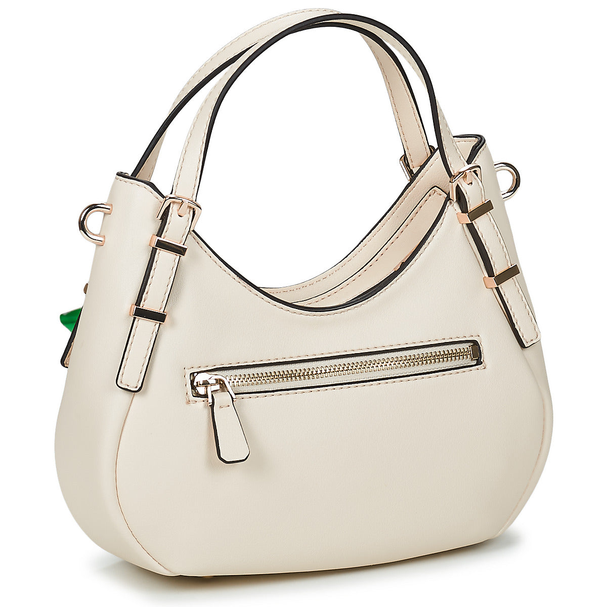 Borsa a spalla Donna Guess  LEFIA SMALL SATCHEL  Beige