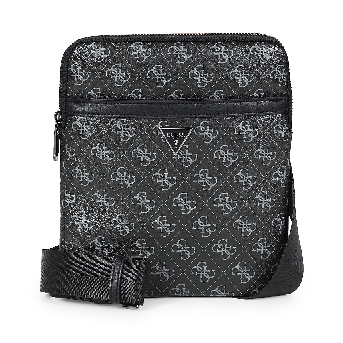 Borsa Shopping Uomo Guess  MILANO CROSSBODY FLAT  Nero