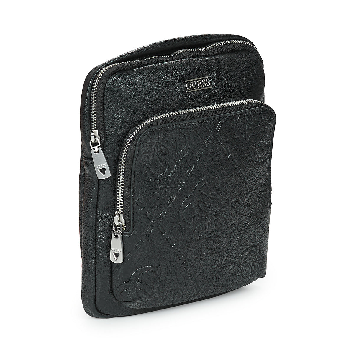Borsa Shopping Uomo Guess  BOSTON CROSSBODY FLAT  Nero