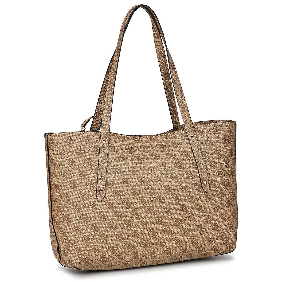 Borsa Shopping Donna Guess  BRENTON TOTE  Beige