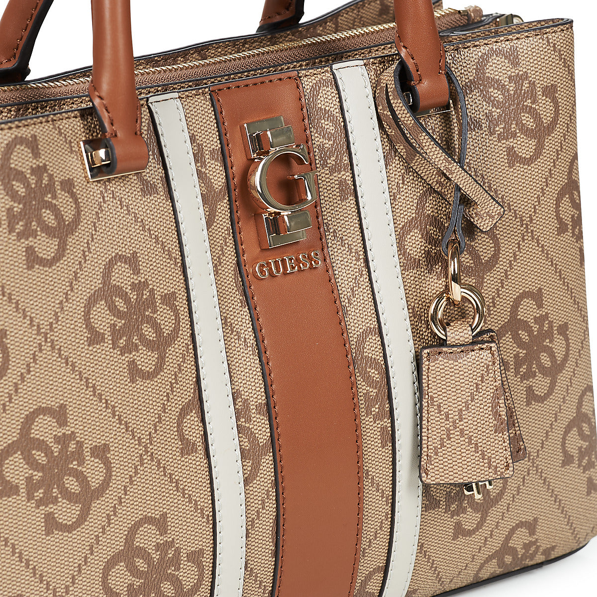 Borsette Donna Guess  ERENIA GIRLFRIEND SATCHEL  Beige