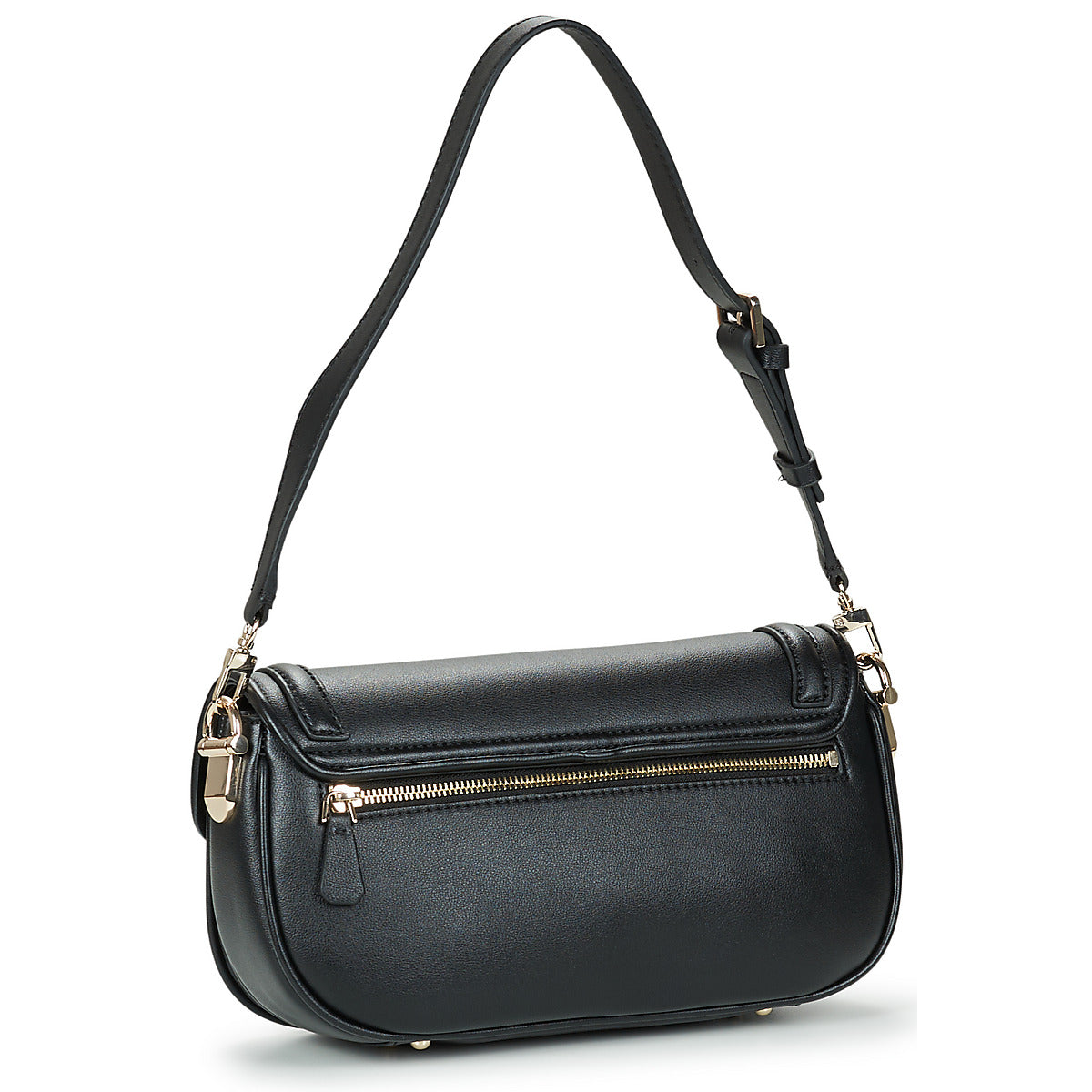 Borsa a spalla Donna Guess  DEA FLAP SHOULDER BAG  Nero