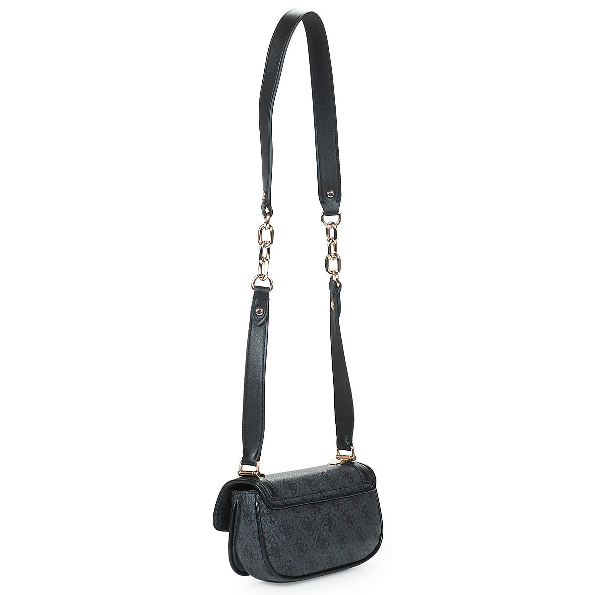 Borsa a tracolla Donna Guess  DEA CROSSBODY FLAP  Nero